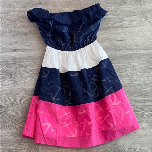Lilly Pulitzer Dresses & Skirts - Lilly Pulitzer Libby Anchor Dress. Size Small.